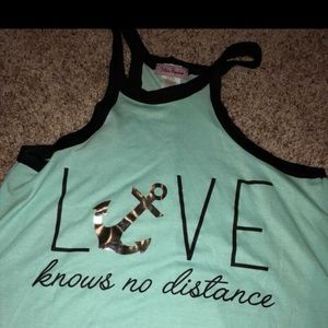 Love knows no distance tank